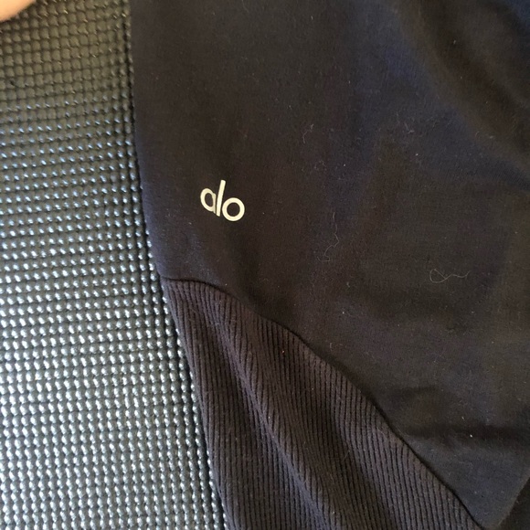 Alo ribbed lace up joggers - Picture 8 of 12